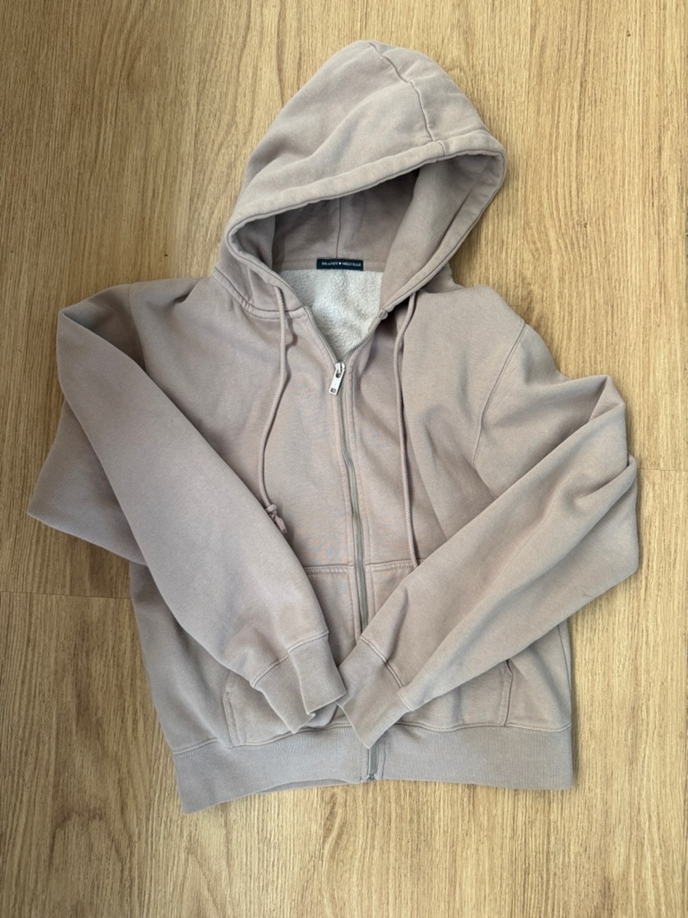 Brandy Melville Zip-Up Hoodie